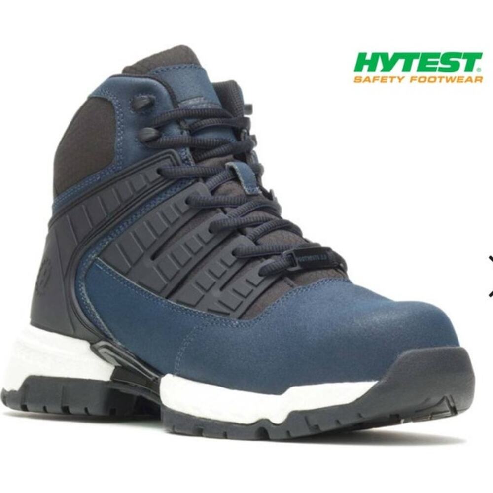 NWOT Hytest FootRests 2.0 Tread EH Hiker Boots Mens 11.5D Navy Nano Toe